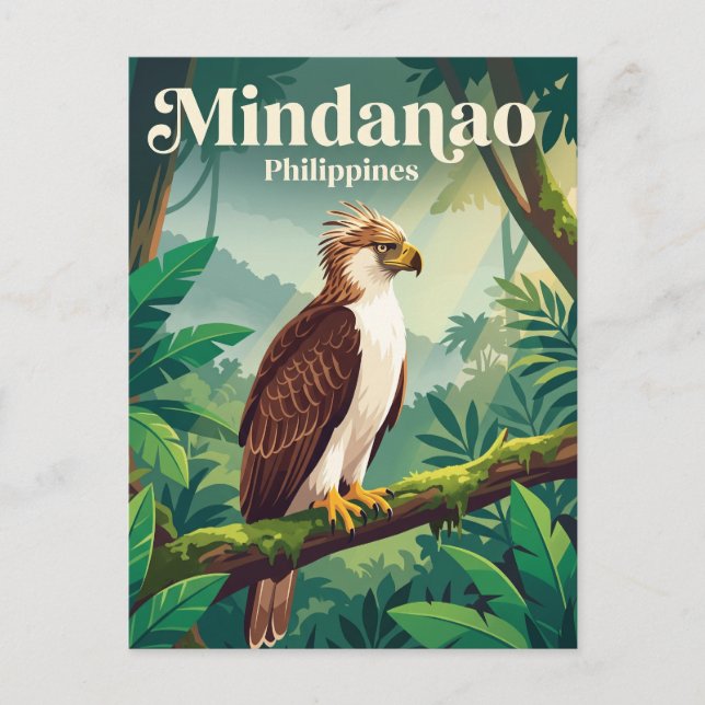 Mindanao Philippinen Postkarte (Vorderseite)