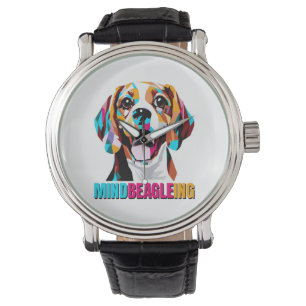 Mindbeagleing Beagle Dog Armbanduhr
