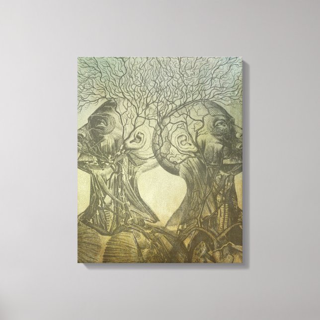 Mindblower Wrapped Canvas Leinwanddruck (Vorderseite)