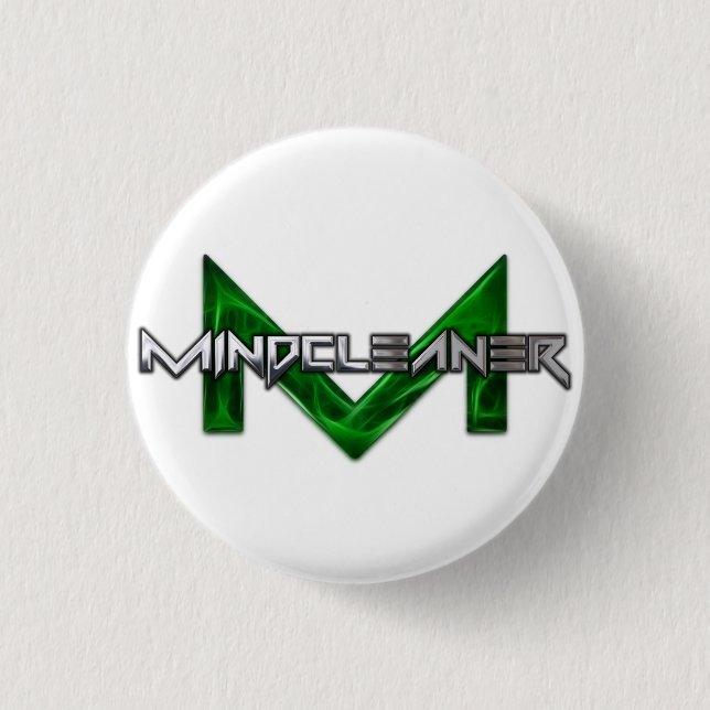 Mindcleaner Knopf Button (Vorderseite)