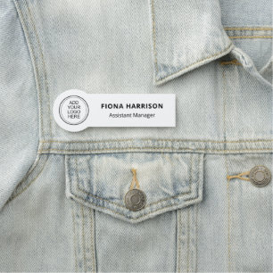 Mindestanforderung Logo Mitarbeiter Namensschild