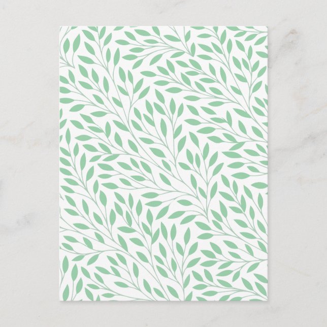 Mindestblatt Feiertagspostkarte (Vorderseite)