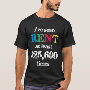 Mindestens 525600 Times Funny Broadway Musical Say T-Shirt