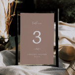 Mindestleaf | Neutrale Hochzeitsstimmung Tischnummer<br><div class="desc">Diese legendäre, neutrale Hochzeitsfeier ist perfekt für eine Hochzeit. Die Silhouette ist schlicht und grün, in einem erdigen natürlichen Ton mit minimalistischem Wüstenböhmischen-Stil gehalten. Die Karte druckt auf der Vorder- und Rückseite (beidseitig). Die Artikel werden genau so gedruckt, wie sie auf dem Bildschirm erscheinen, wenn Sie sie zum Warenkorb hinzufügen,...</div>