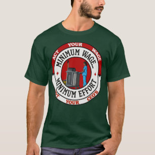 Mindestlohnaufwand für Ihre Löhne T-Shirt