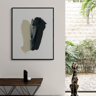 Mindful 2 Impression murale Abstraite minimaliste