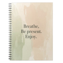 Mindful Message Note Book Notizblock