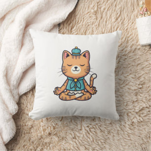 Mindful Monarch Cat Kissen