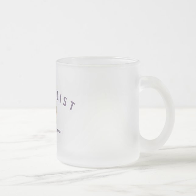 Mindfulist tasse en verre givré de 10 onces (Droit)