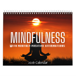 Mindfulness Positive Affirmations 2026 Calendar Kalender