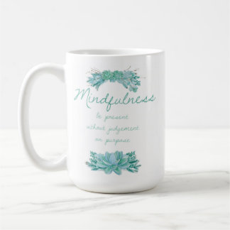 Mindfulness-Tasse Kaffeetasse