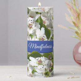 Mindfult Arbre de printemps fleurit Yoga