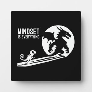 Mindset ist alles, Dragon - Erfolgsmotivation Fotoplatte