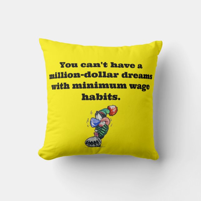 Mindset Pillow Kissen (Vorderseite)