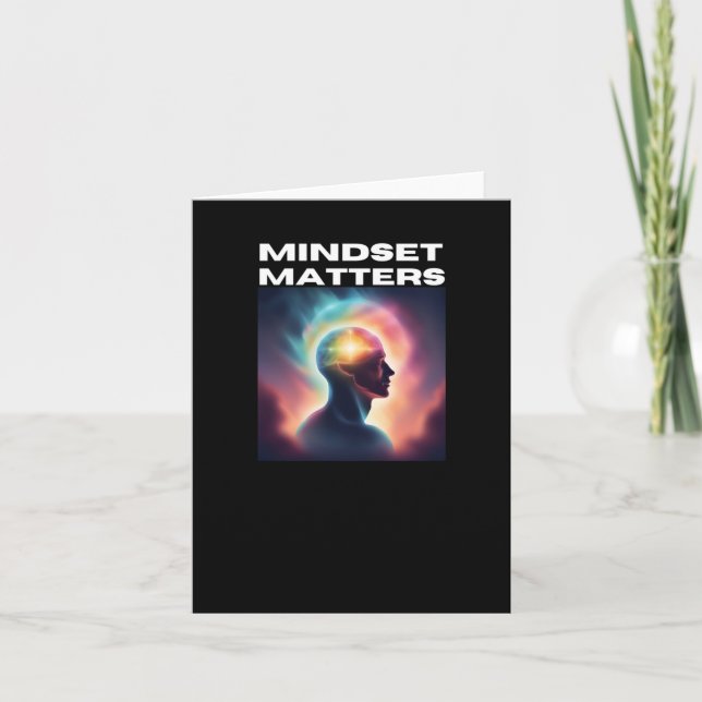 Mindset S Aufkleber Karte (Vorderseite)