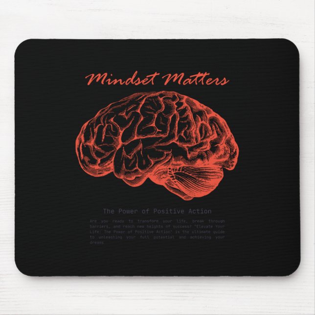 Mindset S Creative S Design Sticker Mousepad (Vorne)