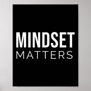 Mindset S Motivierend Unternehmer Slogan T Poster