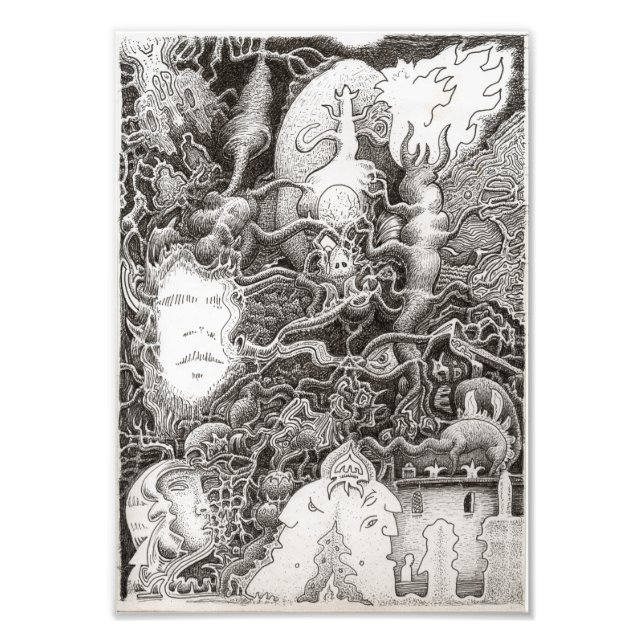 Mindsucker-Syndrom, von Brian Benson Fotodruck (Vorne)