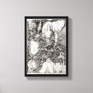 Mindsuckersyndrom Leinwanddruck