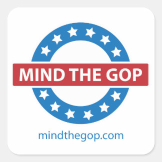 MindtheGOP.com Square Stickers