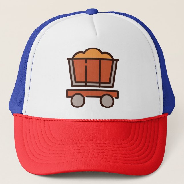 Mine Cart Truckerkappe (Vorderseite)