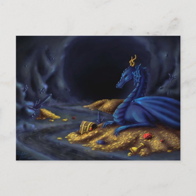 Mine! Ganz meins! Postkarte (Vorderseite)