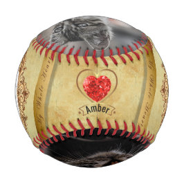 Mine Lovely Cat Amber Baseball