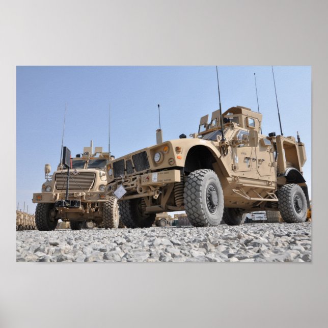 Mine Resistency Ambush Protected ATV Poster (Vorne)