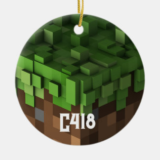Minecraft C418 Keramik Ornament