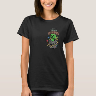 Minecraft Creeper Minecart Explosion T-Shirt