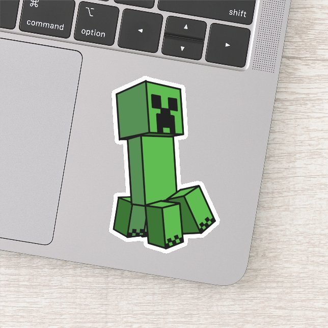 Minecraft Creeper Minecrafter Creepers Aufkleber (Detail)