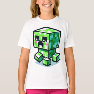 Minecraft-Strampler, Niedlich, Minecrafter, Kawaii T-Shirt
