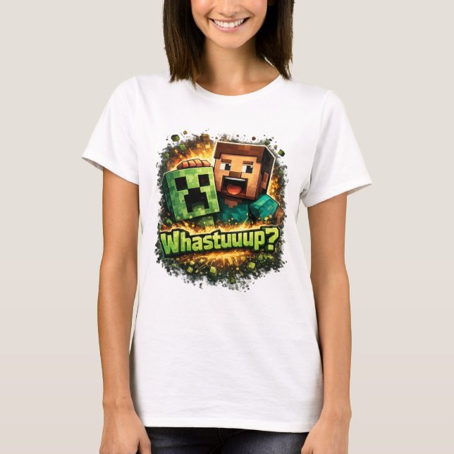 Minecraft T-Shirt (Vorderseite)