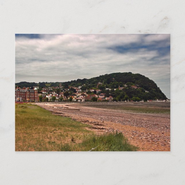 Minehead Somerset Postkarte (Vorderseite)