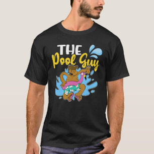 Minen Pool Typ Schwimmbad Instandhaltung T-Shirt