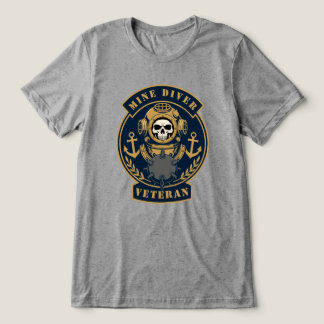 Minen-Taucher Veteran Tri-Blend Shirt