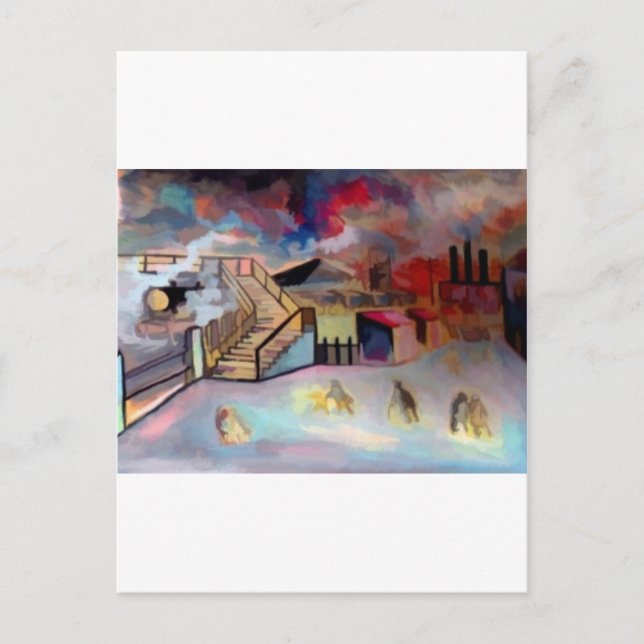 MINENSTADT POSTKARTE (Vorderseite)