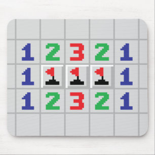 Minensuchboot Mousepad