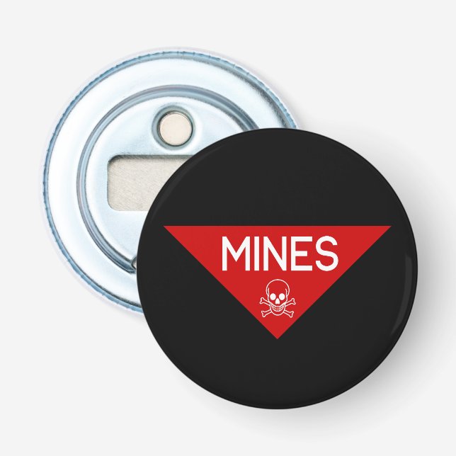 MINENZEICHEN | UNTERZEICHNUNG | SYMBOL FLASCHENÖFFNER (Vorderseite)