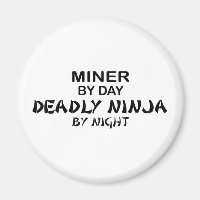 Miner Deadly Ninja in der Nacht