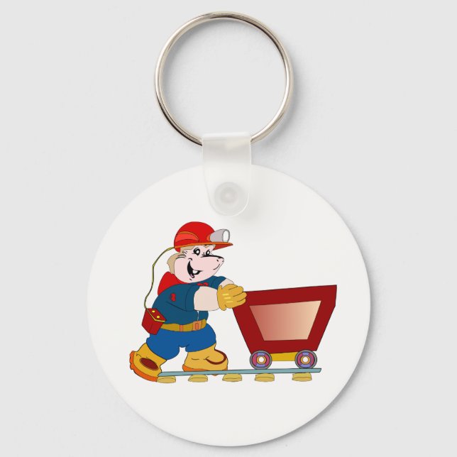Miner Schlüsselanhänger (Vorderseite)