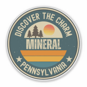 Mineral, Pennsylvania Aufkleber