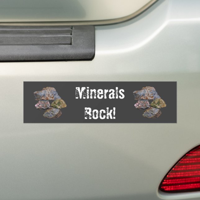 Mineral Rock Collectors Funny Autoaufkleber (Auf Auto)