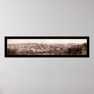 Mineral Wells TX Scene Foto 1906 Poster