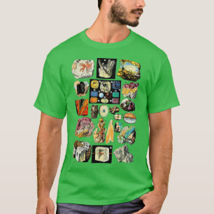 Mineralien Edelsteine und Kristalle Gestein sammel T-Shirt