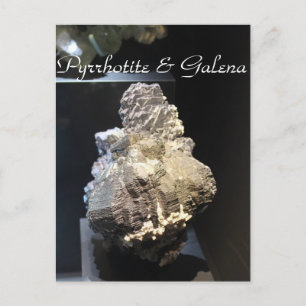 Mineralien & Gems # 109 Postkarte