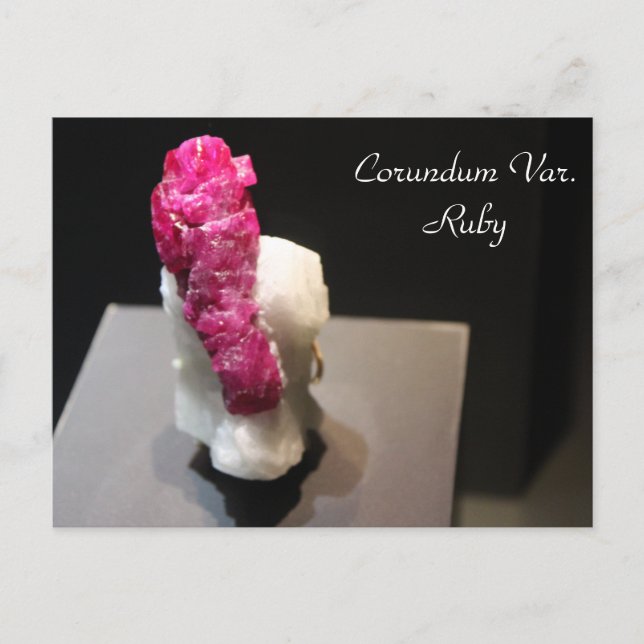 Mineralien & Gems # 163 Postkarte (Vorderseite)