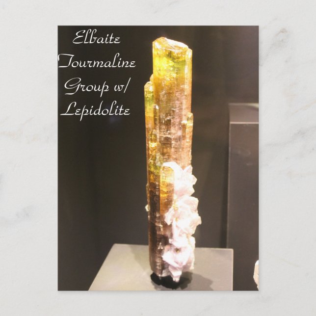 Mineralien & Gems # 176 Postkarte (Vorderseite)