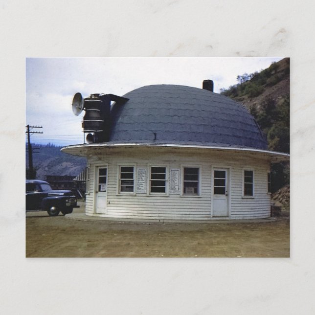 Miners Hat Diner, Kellogg, Idaho Vintag Postkarte (Vorderseite)