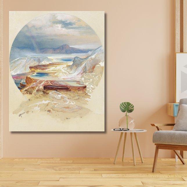 Minerva Terrace, Moran, 1872 Leinwanddruck (Von Creator hochgeladen)